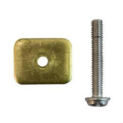 Fin screw & plate