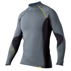 NRS hydroskin mens ls grey top